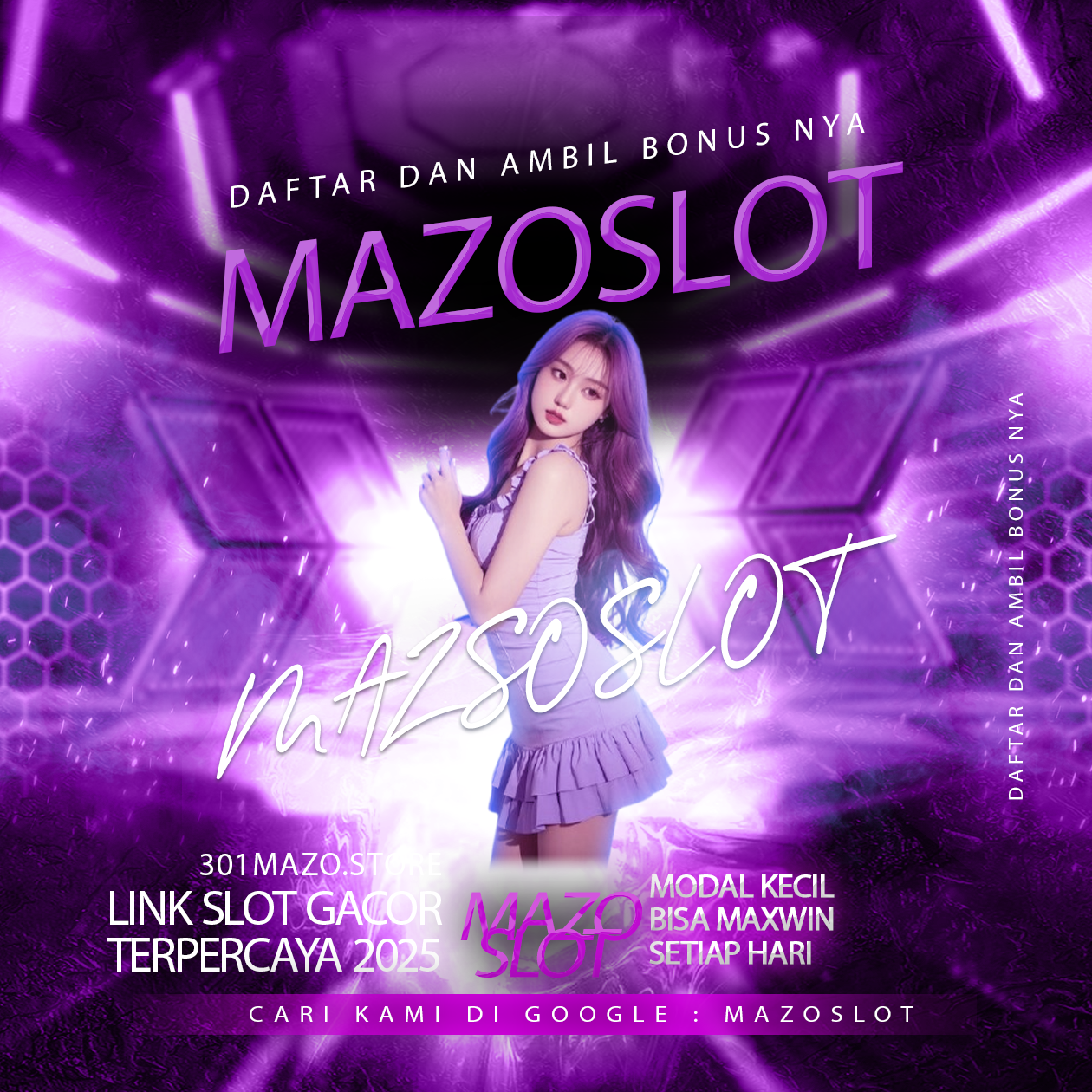 MAZOSLOT : Link Slot Gacor Terpercaya 2025 Modal Kecil Bisa Maxwin Setiap Hari